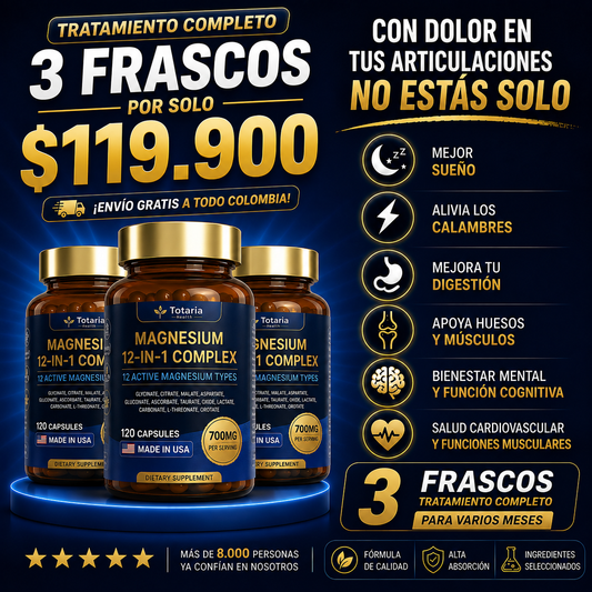 MAGNESIUM 12 IN 1 - PAGA 1 Y LLEVA 3